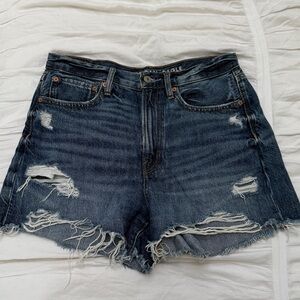 American Eagle 90s Boyfriend Shorts Dark Blue